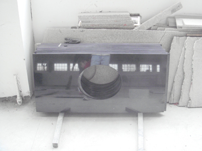 Black Granite Vanity tops